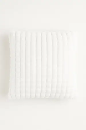 ALMOHADON S/PIEL LINEA WHITE 50X50 X 2 C/UNO