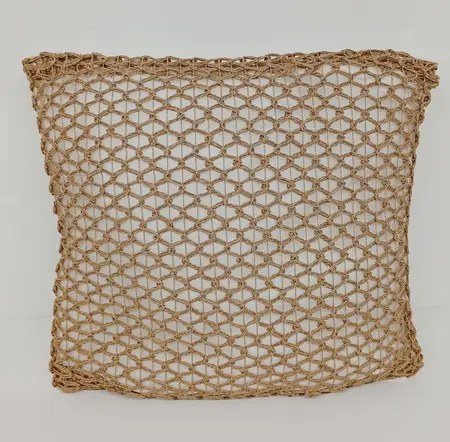 ALMOHADON TEJIDO RUSTICO