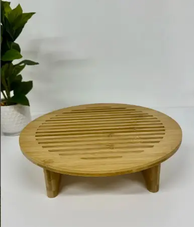 BANDEJA C/PATAS LINEA BAMBU