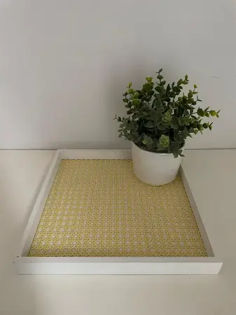 BANDEJA CUADRA BASE C/RATAN