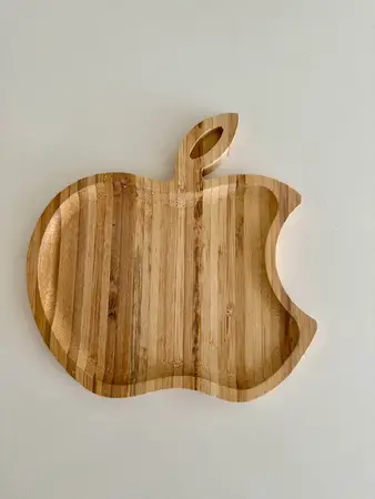 BANDEJA MANZANA LINEA BAMBU