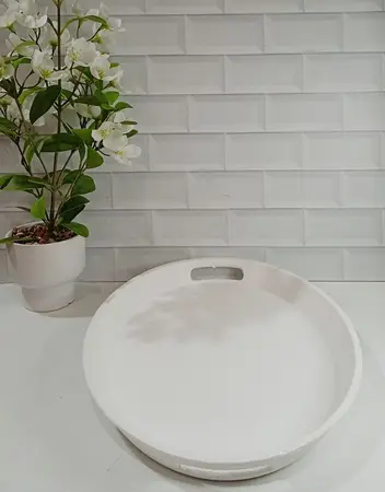 BANDEJA MDF LINEA WHITE