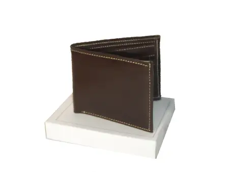 BILLETERA CUERO DOLAR C/BOLS.