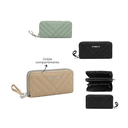 BILLETERA FICHERO 2 CIERRES 31195