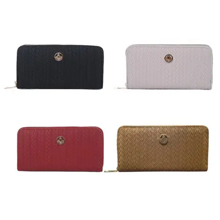 BILLETERA FICHERO ENTRELASADA 666-23-6