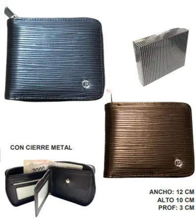 BILLETERA P/HOMBRE GARRITA