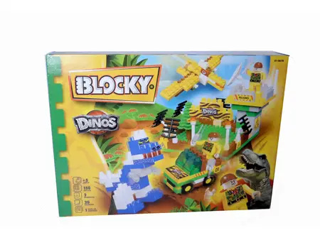 BLOCKY DINOSAURIOS 150 PZAS.