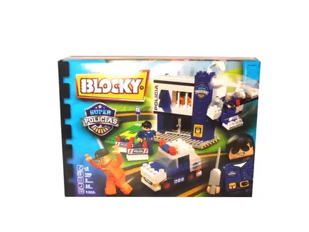 BLOCKY SUPER POLICIA 150PZAS.