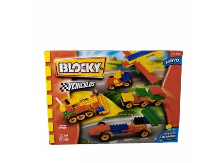 BLOCKY VEHICULOS 3 *140PZAS*.