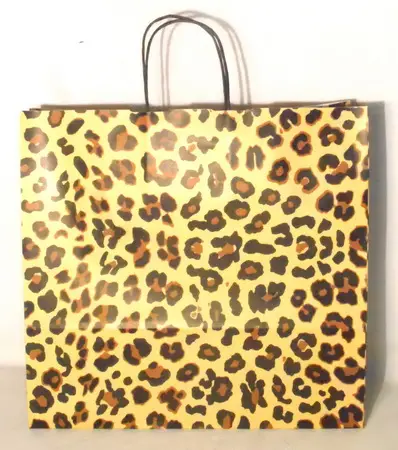 BOLSA PAPEL ANIMAL PRINT 32X30