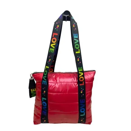 BOLSO NYLON PESPUNTEADO LOVE 139