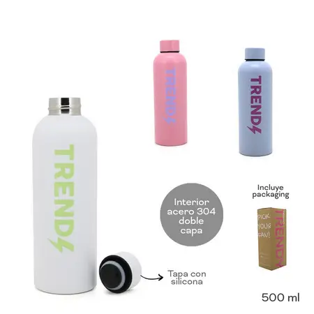 BOTELLA TERMICA TRENDY 500ML