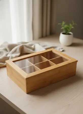 CAJA PARA TE LINEA BAMBU