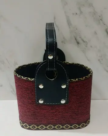 CANASTA PORTA TERMO RUSTICA