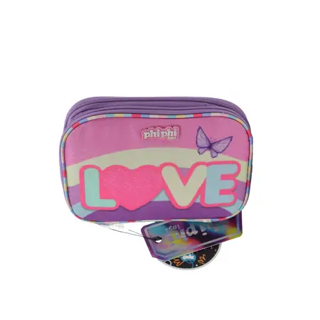 CARTUCHERA 2 PISOS LOVE 125733