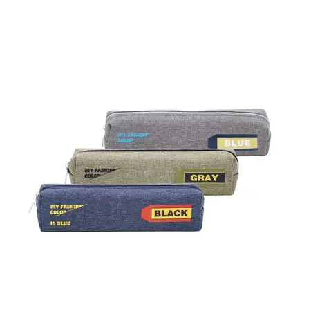 CARTUCHERA TUBO EN ESTUCHE JS-6540