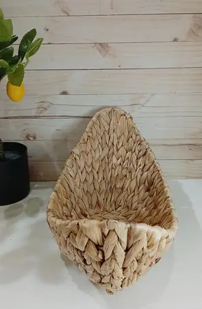 CENTRO DE MESA CANOA MIMBRE