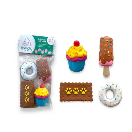 CHIFLE COMIDA DULCE X 4 UNID.