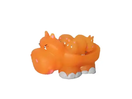 CHIFLE HIPOPOTAMO C/CRIA 117C