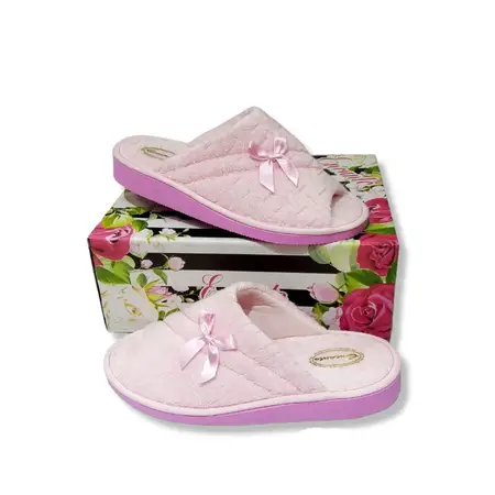 CHINELA TOALLA JACQUARD FINA MOÑO