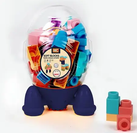 COHETE BLOCK SOFT 42PCS.