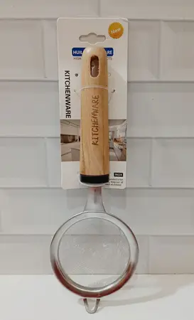 COLADOR ACERO MANGO BAMBU