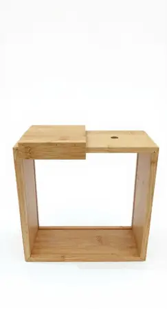 CONTENEDOR CEREALERO BAMBU C/VISOR