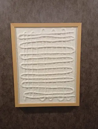 CUADRO PAPEL RUSTIC MARCO BAMBU