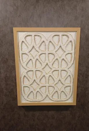 CUADRO PAPEL RUSTIC MARCO BAMBU