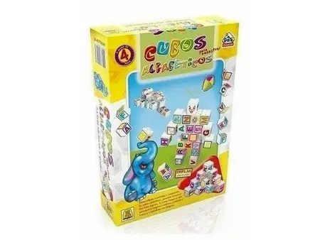 CUBOS ALFABETICOS PARA ENCASTRAR