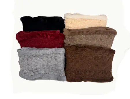 CUELLO TEJIDO GRUESO C/PIEL INT. SU-303610