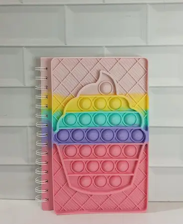 DIARIO INFANTIL C/POP IT!