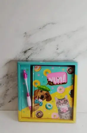 DIARIO INTIMO EN CAJA C/ LAPICERA