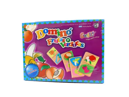 DOMINO FRUTAS Y VERDURAS.