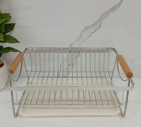 ESCURRIDOR SILVER C/BAMBU