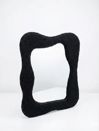 ESPEJO WOOD & CLOTH L/BLACK