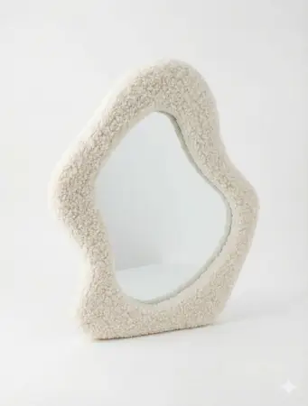 ESPEJO & WOOD CLOTH L/WHITE