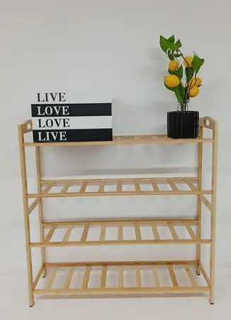 ESTANTE 4 PISOS BAMBOO