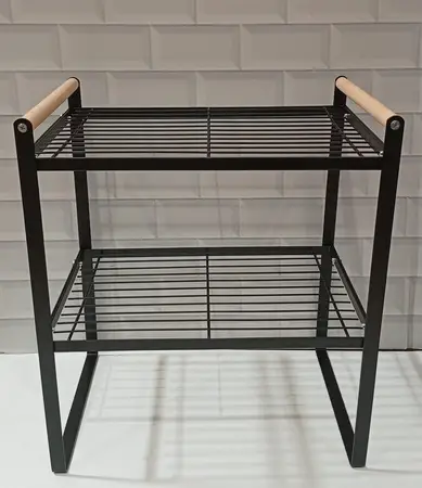 ESTANTE HIERRO & BAMBU