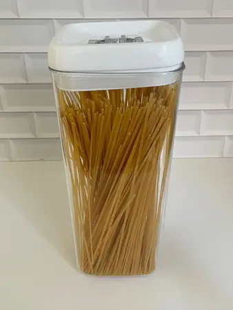 FRASCO ACRILICO C/ TAPA ACRILICA HERMETICA