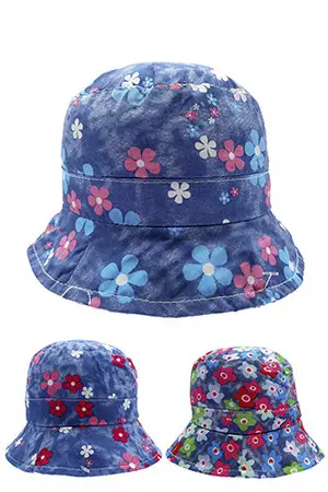 GORRA CAPOTITA FLOREADA