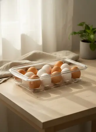 HUEVERA ACRILICO X18 UNID.