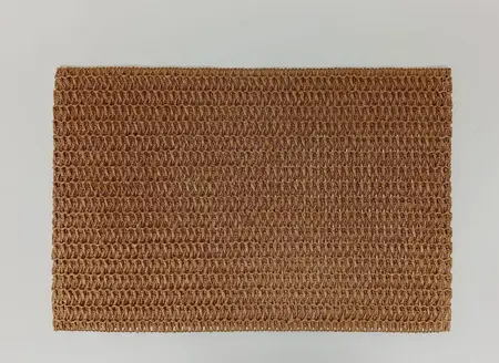 INDIVIDUAL CROCHET PAPEL DE ARROZ BROWN C/UNO