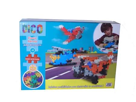 JUEGO DE ENCASTRE FLOTA AEREA 170 PZAS.