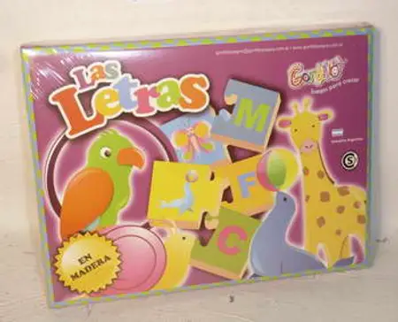 JUEGO DIDACTICO LAS LETRAS