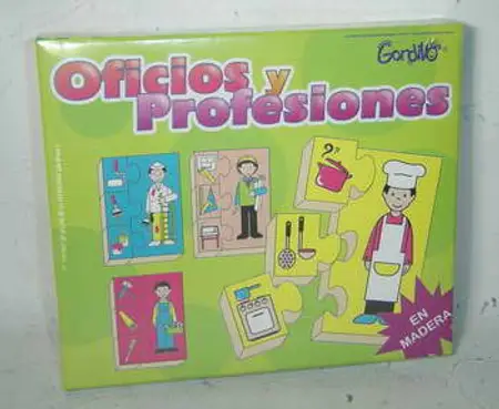 JUEGO DIDACTICO OFICIOS Y PROFESIONES