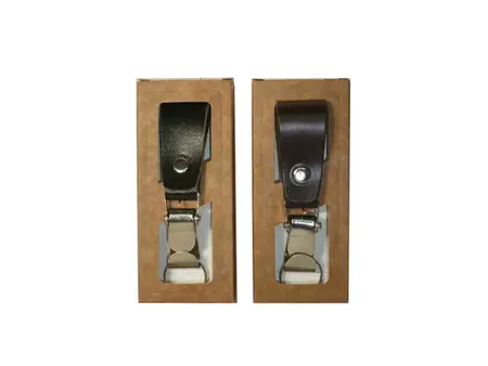 LLAVERO CUERO MOSQUETON VIGI.