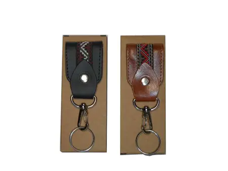 LLAVERO MOSQUETON C/GALON .