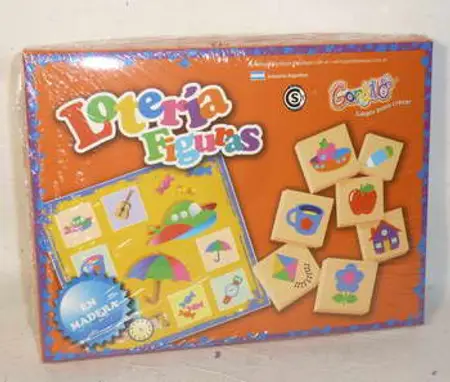LOTERIA EN MADERA FIGURAS
