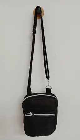 MINI CARTERA NYLON PESPUNTEADA 145